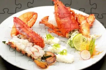 Lobster jigsaw puzzle