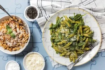 Pasta jigsaw puzzle