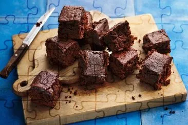 chocolate jigsaw puzzle
