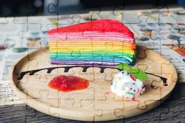 Rainbow Cake jigsaw puzzle