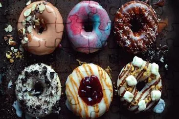 Donuts jigsaw puzzle