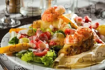 Seafood Crepe jigsaw puzzle