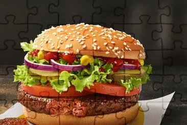 Salad Burger jigsaw puzzle