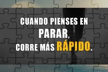 CORRE MAS RAPIDO jigsaw puzzle