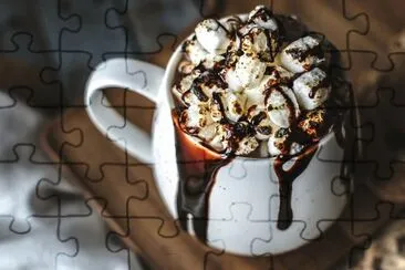 chocolate jigsaw puzzle