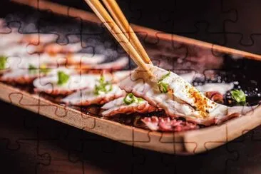 Octopus Sashimi