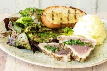 Salad jigsaw puzzle