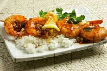 Shrimp   Rice jigsaw puzzle