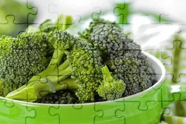 Broccoli jigsaw puzzle