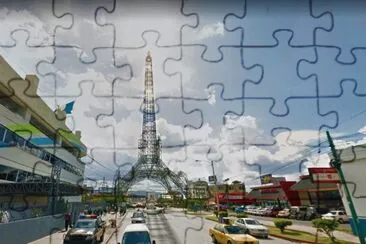 TORRE DEL REFORMANDOR CIUDAD DE GUATEMALA jigsaw puzzle