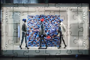 Fashion jigsaw puzzle