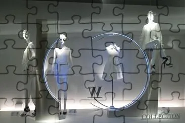 White Fashion jigsaw puzzle