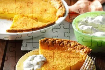 Sour Cream Orange Pie