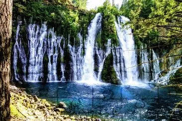 Burney Falls jigsaw puzzle