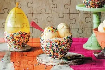 Ice Cream Chocolate Bowl jigsaw puzzle