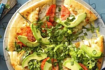 California Chicken Pizza jigsaw puzzle