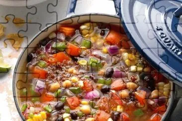 Chickpea Tortilla Soup