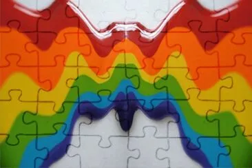 å½©è™¹è‰²èª¿ jigsaw puzzle