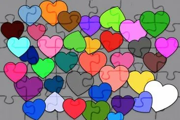 Coeurs jigsaw puzzle