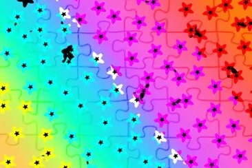 draw jigsaw puzzle