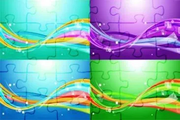 æµç·šå½©è‰² jigsaw puzzle