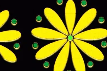 פאזל של Fleurs jaune