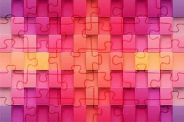 å½©è‰²æ ¼å­ jigsaw puzzle