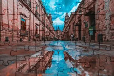 פאזל של CALLES DE MORELIA, MICHOACAN
