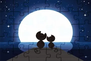 פאזל של å½©è‰²èƒŒæ™¯