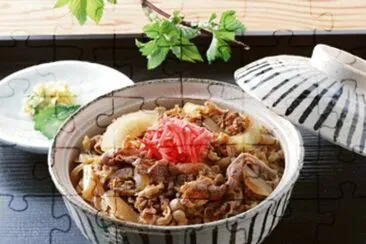 Donburi jigsaw puzzle