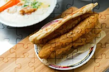 Clay oven rolls   Fried bread stick jigsaw puzzle
