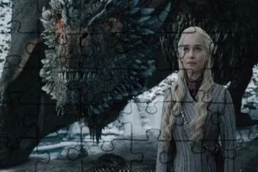 Daenerys e Drogon jigsaw puzzle