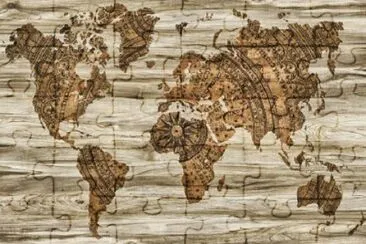 a jigsaw puzzle