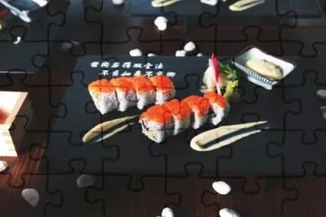 Sushi jigsaw puzzle