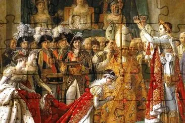 LA CORONACION DE NAPOLEON jigsaw puzzle