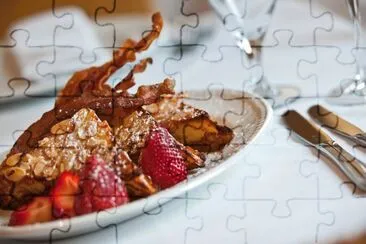 Food jigsaw puzzle