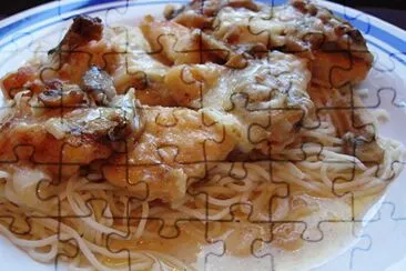 Food jigsaw puzzle