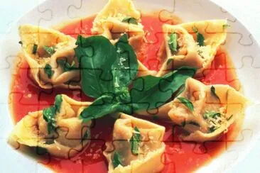 Food jigsaw puzzle