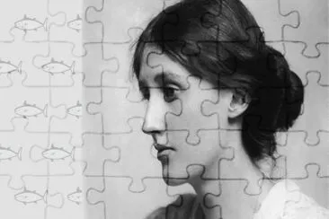 Virginia Woolf jigsaw puzzle