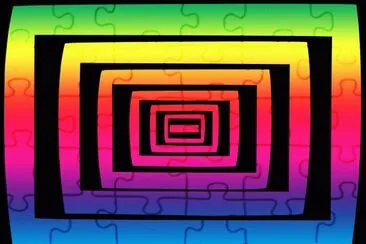 Noir et couleurs jigsaw puzzle