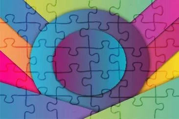 åœ“å½¢å¹¾ä½• jigsaw puzzle