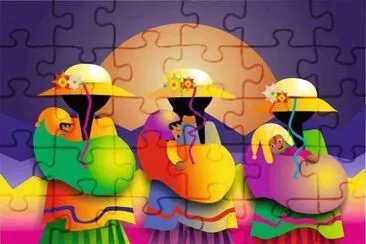 Mexican Lady 's jigsaw puzzle