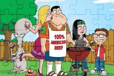 פאזל של american dad
