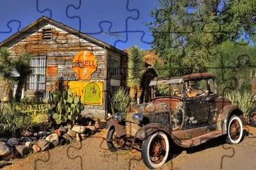 Old Car jigsaw puzzle