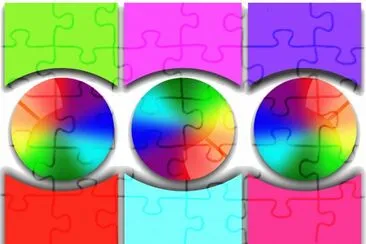 Boules colorÃ©es jigsaw puzzle