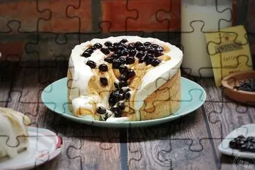 Boba cake jigsaw puzzle