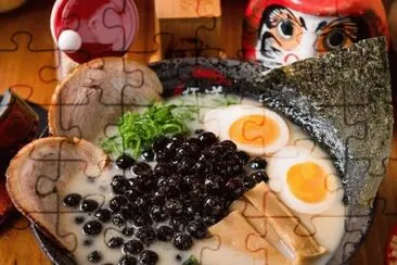 Boba ramen jigsaw puzzle