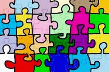 draw jigsaw puzzle