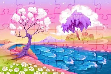 פאזל של å½©è‰²çŸ¢é‡åœ–