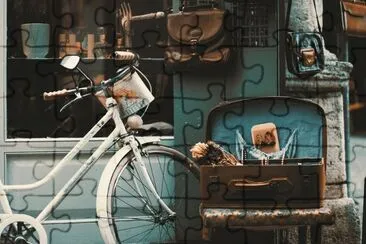 Bicycle jigsaw puzzle